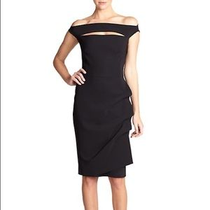 Chiara Boni Melania Black Dress, Size 2, NWT